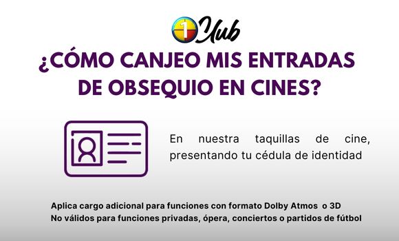 Canje De Entradasa en Cines