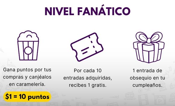 Beneficios de Nivel Fanático